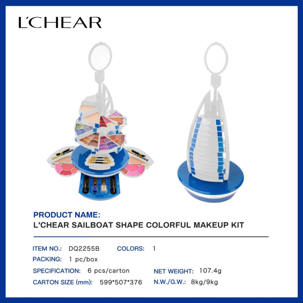 L'CHEAR DQ2255B sailboat makeup kit catalog reference