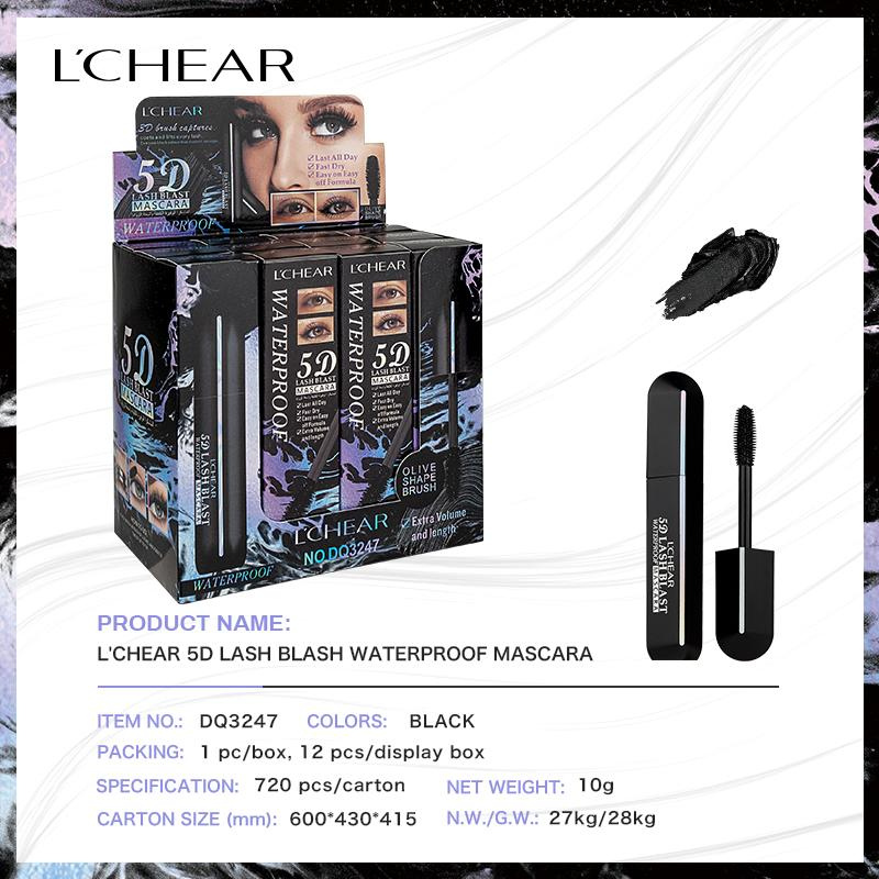L'CHEAR DQ3247 mascara catalog reference and packing information